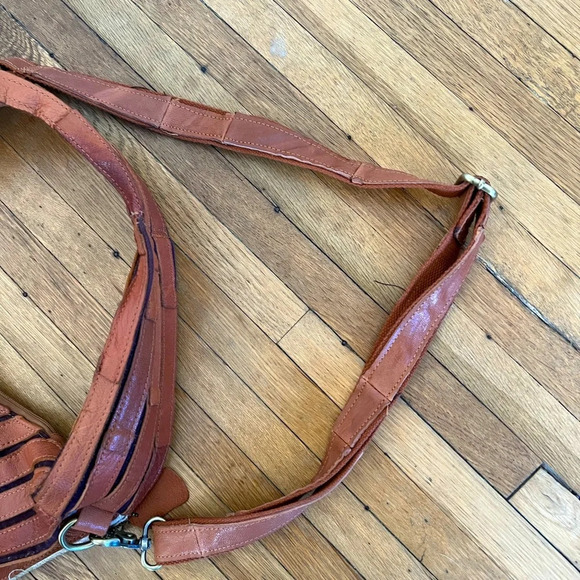 A.P.C. Brown Leather Hobo Bag Vintage - Picture 7 of 9